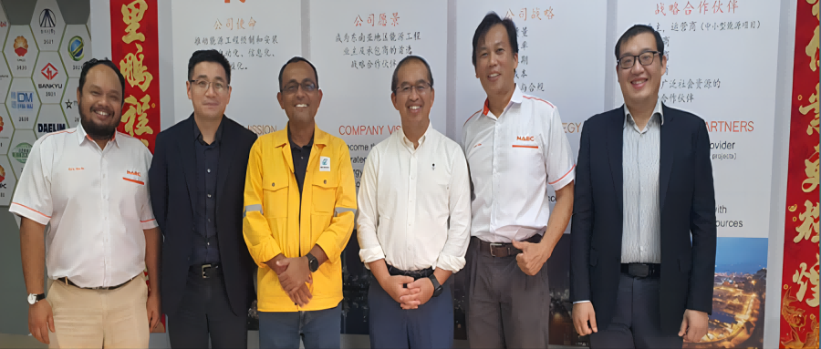 马来西亚石油总公司一行参观澳门新莆京游戏集团旗下马来西亚公司，并给予高度评价！